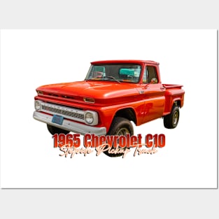 1965 Chevrolet C10 Stepside Pickup Truck Posters and Art